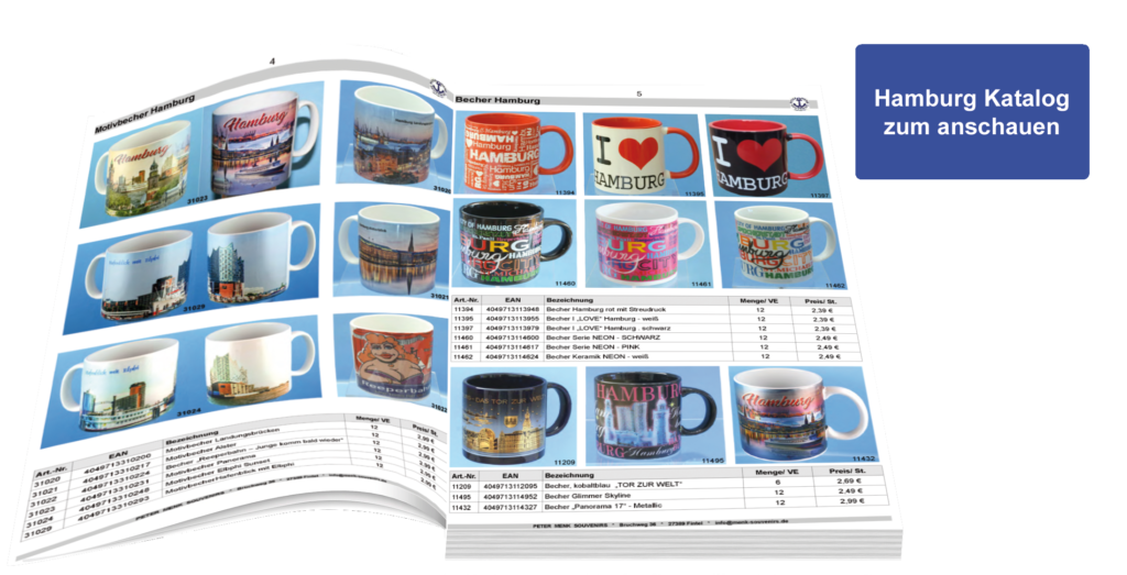 Unser Katalog Menk Souvenirs